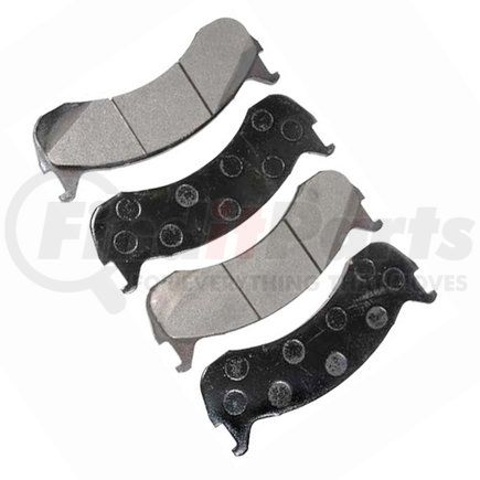 02040j2675 by BENDIX - Drum Brake Shoe and Lining Assembly - Front Disc Brakes, with Sensors