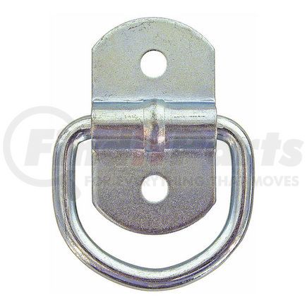 b23 by BUYERS PRODUCTS - 1/4in. Forged Light Duty Rope Ring with 2-Hole Mounting Bracket Zinc Plated