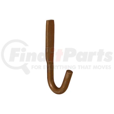 b2448 by BUYERS PRODUCTS - Tarp Hook - 5 in. Length, Plain, Steel, Manual Pull-Style with Spring Assist