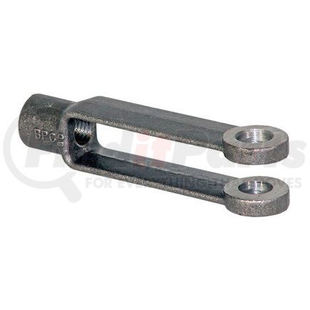 b27081az by BUYERS PRODUCTS - Adjustable Yoke End 3/16-32 NF Thread and 3/16in. Diameter Thru-Hole Zinc Pl.