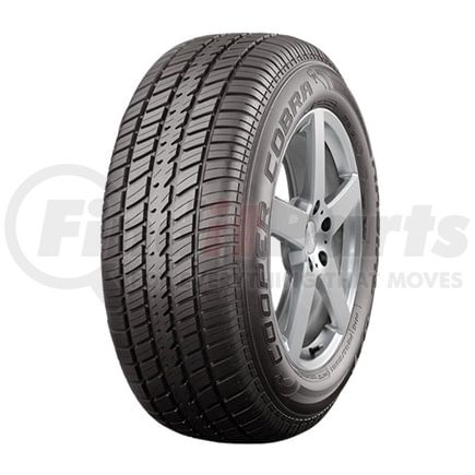 160018024 by COOPER TIRES - Cobra Radial G/T Tire - P255/60R15, 102T, 27.01 in. OTD, Raised White Letters (RWL)