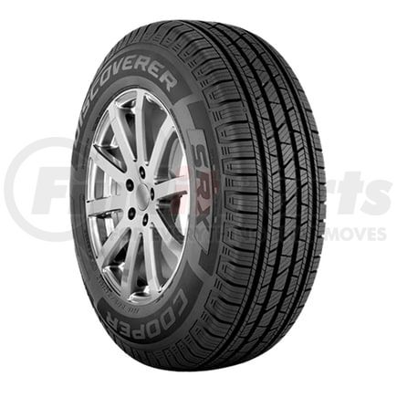 166602019 by COOPER TIRES - Discoverer SRX Tire - 245/70R17, 110T, 30.43 in. OTD, Black Side Wall (BSW)