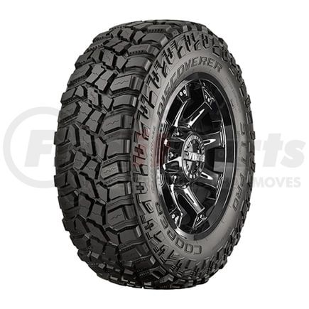 170129006 by COOPER TIRES - Discoverer STT PRO Tire - 37X12.50R17LT, 124Q, 36.77 in. OTD, Black Side Wall (BSW)