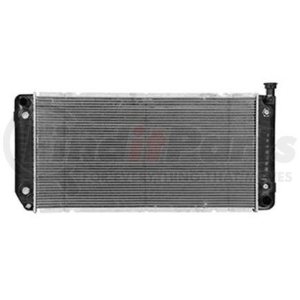 RAD1694 by CHEVROLET - 1994-95 C/K SUBURBAN/BLAZER PLASTIC/ALUMINUM RADIATOR WITH ENGINE OIL COOLER