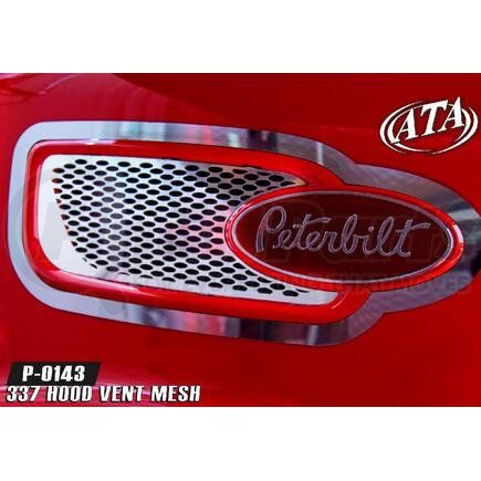 P-0143 by ARANDA - 337 Hood Vent Mesh Peterbilt 337 2009 & Newer