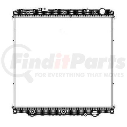 HDC011229P by FREIGHTLINER - Radiator