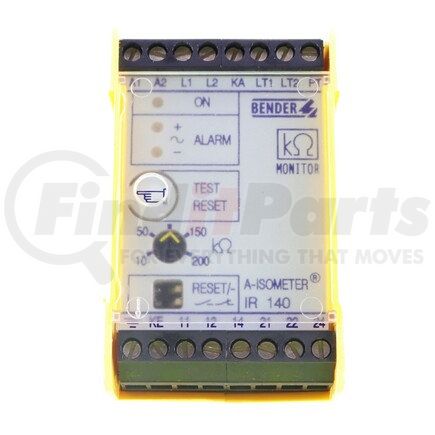 IR140Y-413 by BENDER - GROUND FAULT MONITOR ADJUSTED