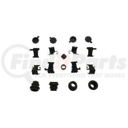 Carlson H5912Q Disc Brake Hardware Kit Disc Brake Hardware Kit, Rear, for 2008-2017 Chevrolet Express/GMC Savana