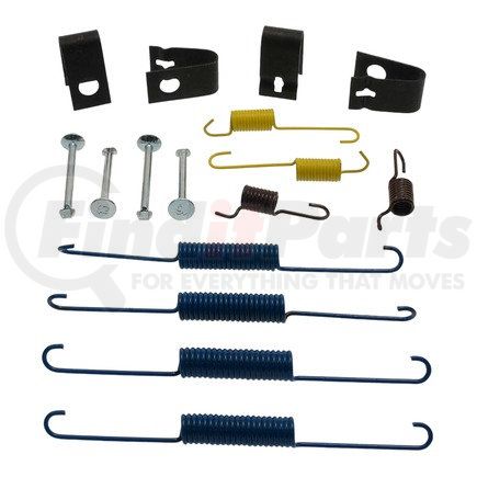 17353 by CARLSON - Drum Brake Hardware Kit