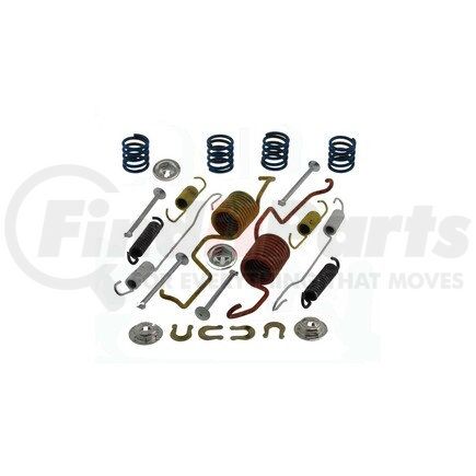 17432 by CARLSON - Drum Brake Hardware Kit