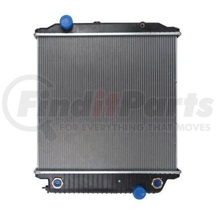 HDC010322PA by BLUE BIRD - Design Style  Plastic AluminumHeight  25 InchesWidth  25 1/8 InchesDepth  2 1/16 InchesInlet  2 Inch ConnectionOutlet  2 Inch ConnectionEngine Oil Cooler  NoTrans Oil Cooler  18 InchMake  Bluebird BusModel  School BusStart Year  2004