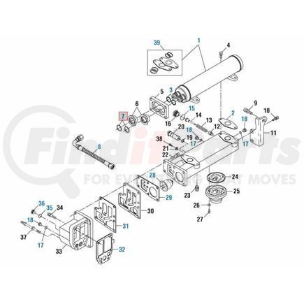 121257 by PAI - Rectangular Sealing Ring