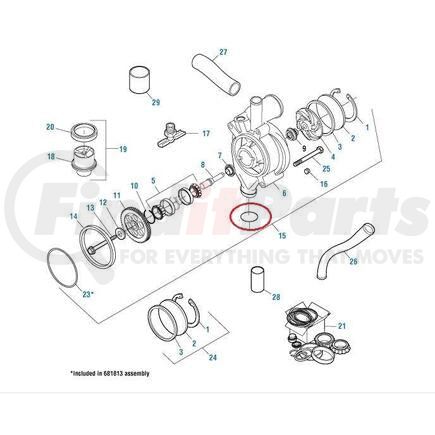 621268 by PAI - Rectangular Sealing Ring