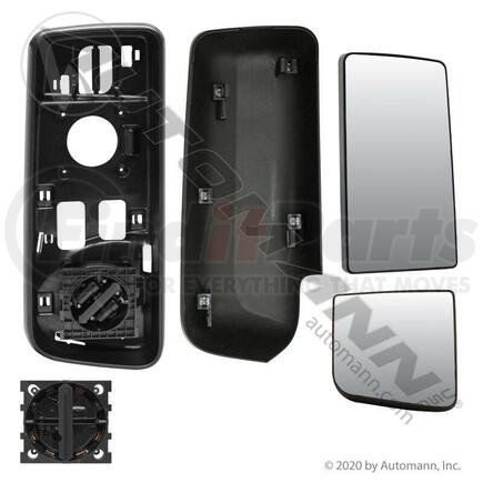 563.75027 by AUTOMANN - MIRROR HEAD LH HEATED BLACK PE