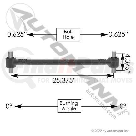 TMR533C by AUTOMANN - INT. TORQUE ROD 3580088C2