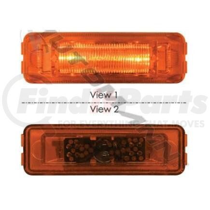 571.LD191A4 by AUTOMANN - MARKER LIGHT LED 1IN-4IN AMBER