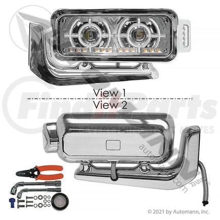 564.75088ADC by AUTOMANN - HEADLAMP ASSY LH PETERBILT