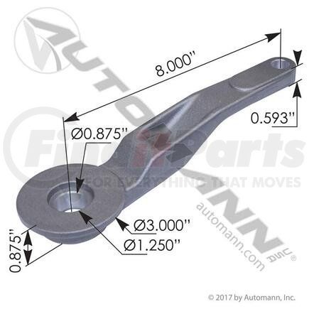 755.CSL101 by AUTOMANN - CROSS SHAFT LEVER PETERBILT