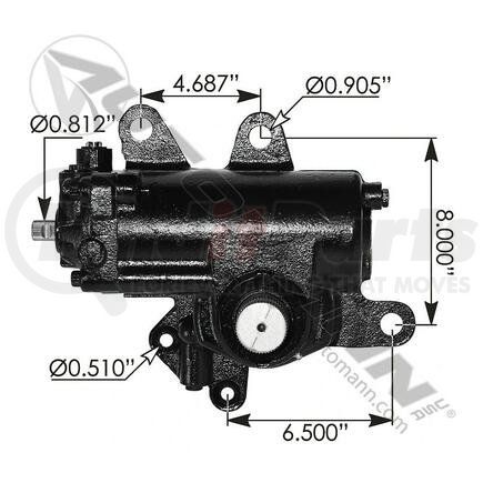 465.TRW.SG03 by AUTOMANN - STEERING GEAR FREIGHTLINER