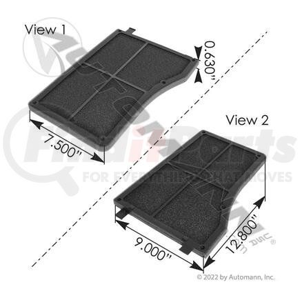 830.61011 by AUTOMANN - CABIN AIR FILTER PETERBILT