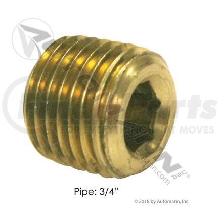 177.9118E by AUTOMANN - COUNTERSUNK HEX HEAD PLUG 3/4N