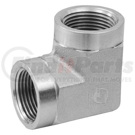 h3509x16 by BUYERS PRODUCTS - 90° Elbow 1in. Female Pipe Thread To 1in. Female Pipe Thread