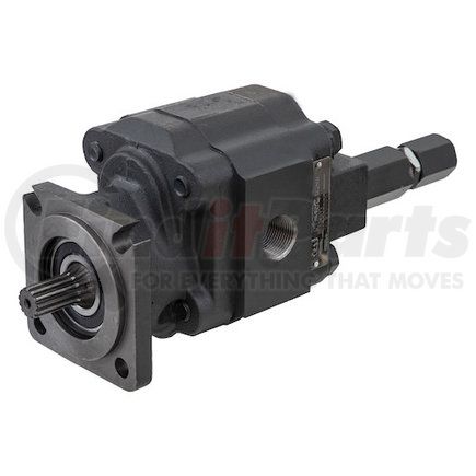 h6134171 by BUYERS PRODUCTS - Live Floor Hydraulic Pump with Relief Port and 1-3/4in. Diameter Gear