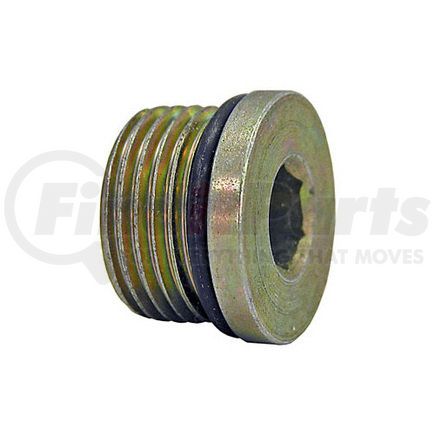 h7238x8 by BUYERS PRODUCTS - Pipe Plug - Straight Thread O-Ring Hex Socket 1/2 in. Port