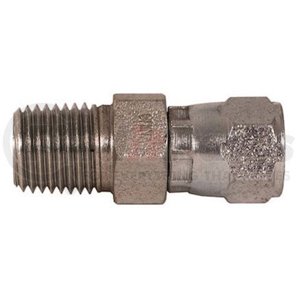 h9100x4x4 by BUYERS PRODUCTS - Female 37° JIC Swivel To Male Pipe 7/16in. Tube O.D. To 1/4in. NPT