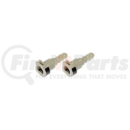 800-117 by DORMAN - FUEL LINE CONNECTOR. 3/8IN STEEL to 3/8IN NYLON.