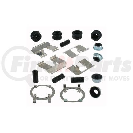 Carlson H5580 Disc Brake Hardware Kit DISC BRAKE HDWE KIT