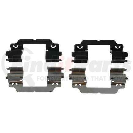 Carlson P1340 Disc Brake Caliper Abutment Service Kit PAD INSTALLATION KIT