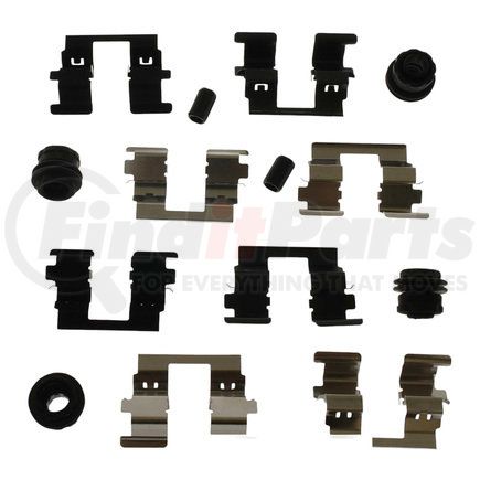 H5916Q by CARLSON - Brake Hardware Kit with Quiet Clip