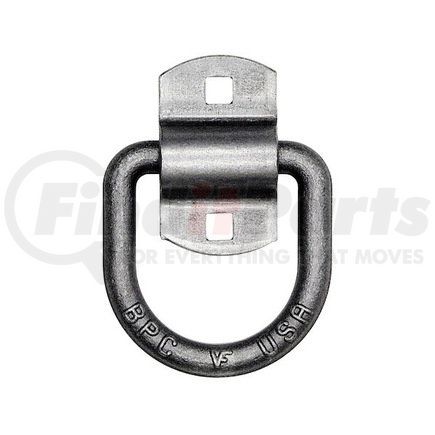 b38 by BUYERS PRODUCTS - 1/2 in. Domestically Forged D-Ring with 2-Hole Mounting Bracket