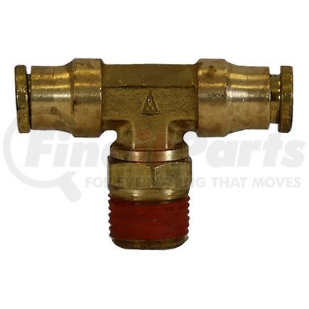 bbt0m25p125s by BUYERS PRODUCTS - Brass DOT Push-in Swivel Male Branch Tee 1/4in. Tube Od x 1/8in. Pipe Thread