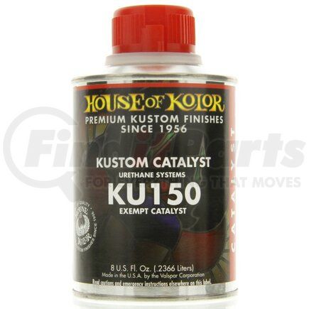 KU150-HP0 by HOUSE OF KOLOR - KKosmic Exempt Urethane Catalyst - KU150, Medium Curing Activator, 8 Fl. Oz.