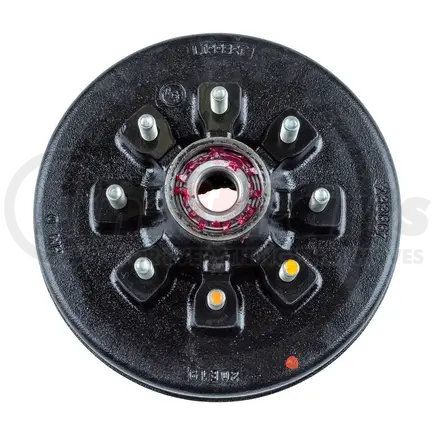 814204 by CURT MANUFACTURING - Drum Brake and Hub Assembly - Lippert, RV, 7,000 lbs., 9/16" Stud