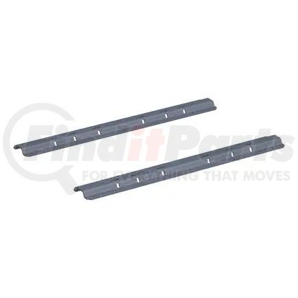 16205 by CURT MANUFACTURING - Universal 5th Wheel Base Rails; 40K (Teridium)