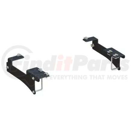 16429 by CURT MANUFACTURING - Custom 5th Wheel Brackets; Select Chevrolet Silverado; GMC Sierra 2500; 3500 HD