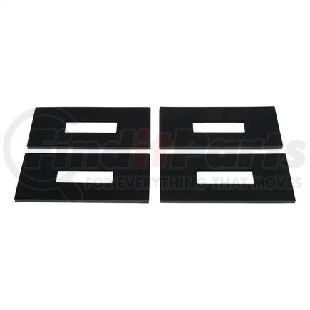 16900 by CURT MANUFACTURING - 5th Wheel Rail Sound Dampening Pads