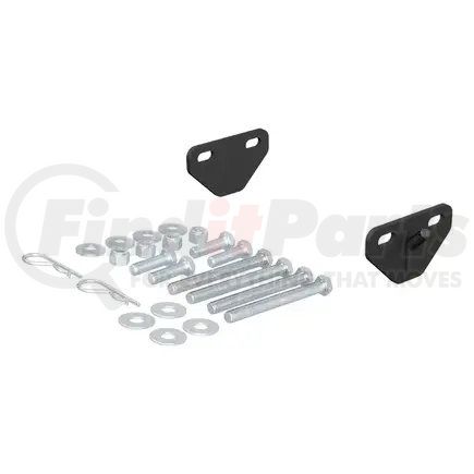 17005 by CURT MANUFACTURING - CURT 17005 Weight Distribution Hitch Bolt-On Hookup Brackets