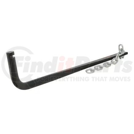 17072 by CURT MANUFACTURING - CURT 17072 Replacement Round Weight Distribution Hitch Spring Bar; 8K