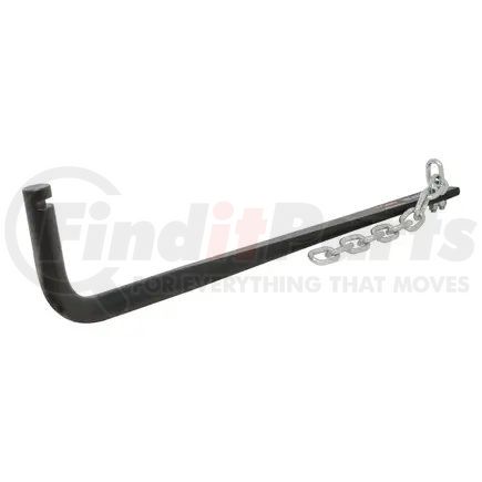 17073 by CURT MANUFACTURING - Replacement Round Weight Distribution Spring Bar (8-10K)