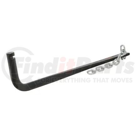 17071 by CURT MANUFACTURING - Replacement Round Weight Distribution Spring Bar (5-6K)