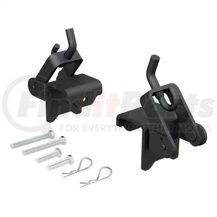 17208 by CURT MANUFACTURING - Replacement Weight Distribution Hookup Brackets (2-Pack)