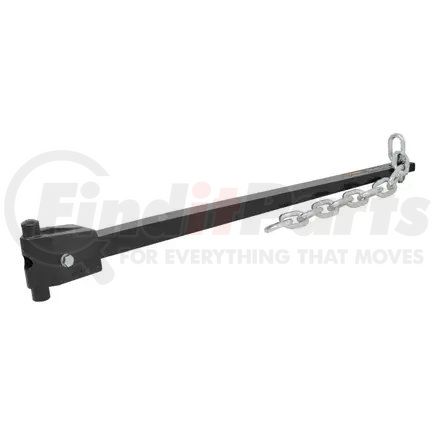 17334 by CURT MANUFACTURING - Replacement Short Trunnion Weight Distribution Spring Bar (5K-6K lbs.)