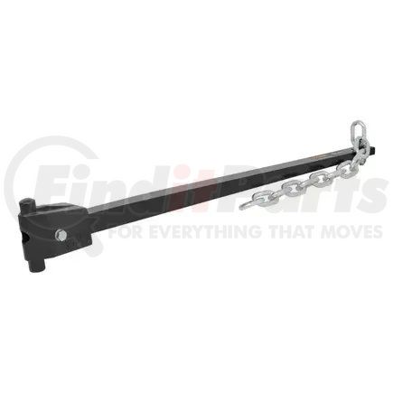 17335 by CURT MANUFACTURING - Replacement Short Trunnion Weight Distribution Spring Bar (6K-8K lbs.)