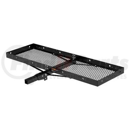 18109 by CURT MANUFACTURING - 60in. x 20in. Black Steel Tray Cargo Carrier (Folding 2in. Shank; 500 lbs.)