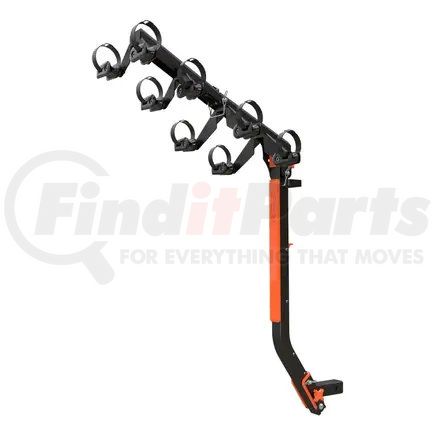 18412 by CURT MANUFACTURING - CURT 18412 ActiveLink Ultra Hitch-Mounted Bike Rack; 2 or 4 Bikes; 2in. Shank