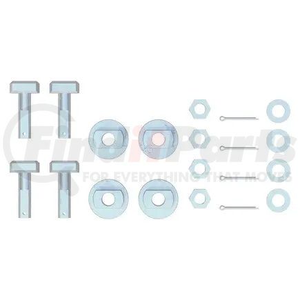 19202 by CURT MANUFACTURING - Replacement 5th Wheel Puck System Anchors for Ford (Fits 16017; 16020)